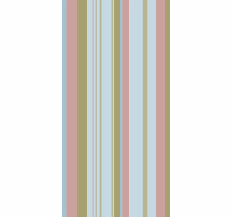 Modern blind with abstract striped pattern - TenStickers