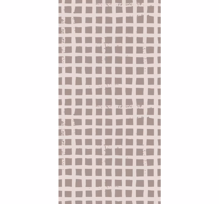 Pattern roller blind in grid design - TenStickers
