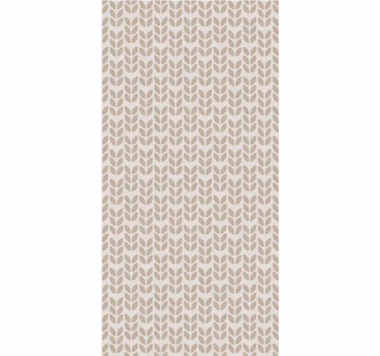 Blind flowers and plants leaf pattern design - TenStickers