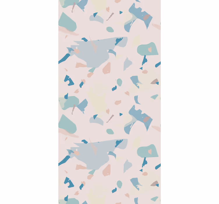 Pattern roller blind abstract shapes design - TenStickers