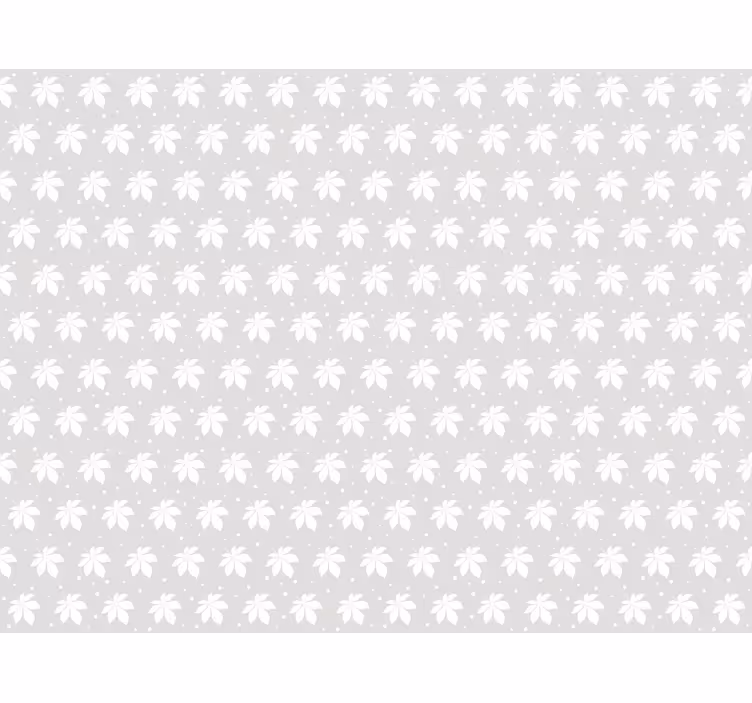 Delicate Flower Pattern blind flowers and plants - TenStickers