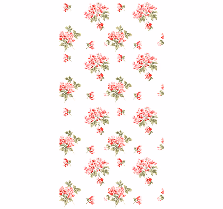 Vintage elegant arrangement living room blind - TenStickers