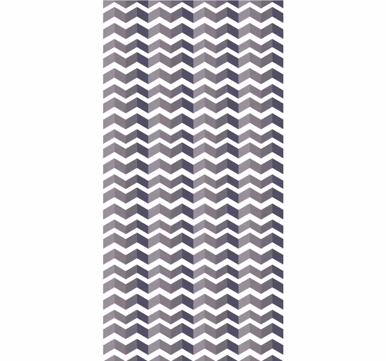 Pattern roller blind chevron design trend - TenStickers