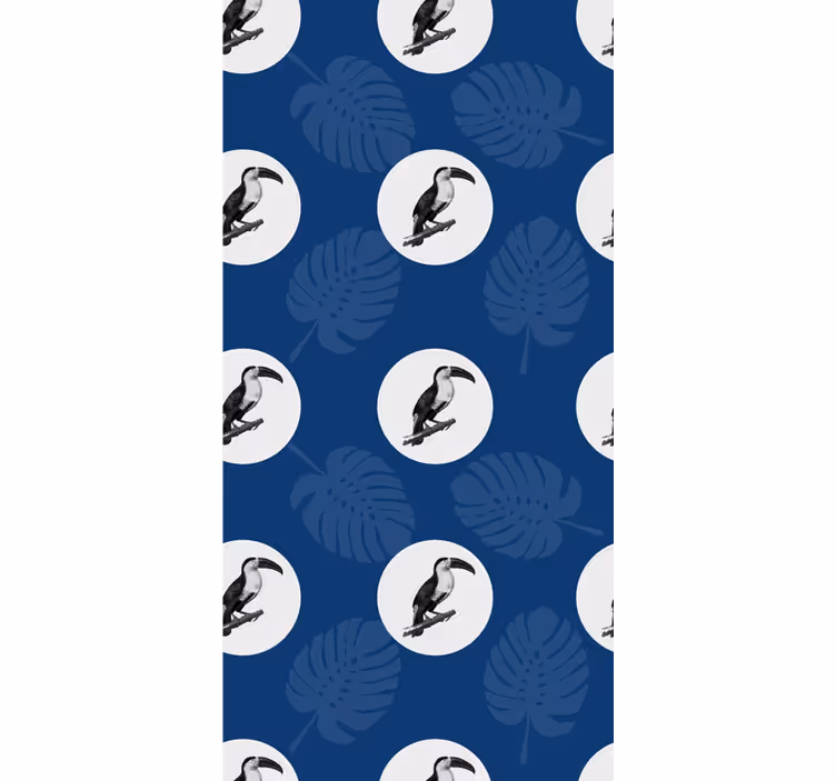 Tropical toucan pattern animals blind - TenStickers