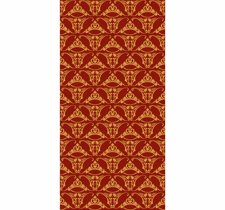 Ornate Traditional Pattern rustic blind - TenStickers
