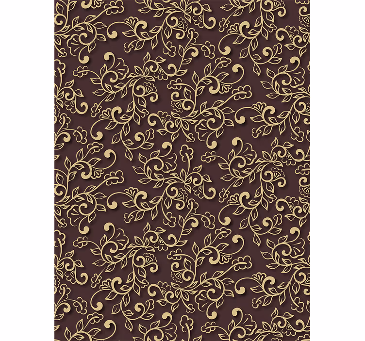Graceful vine pattern elegant blind - TenStickers