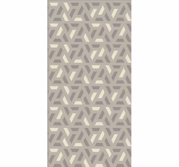 Pattern roller blind geometric design fun - TenStickers