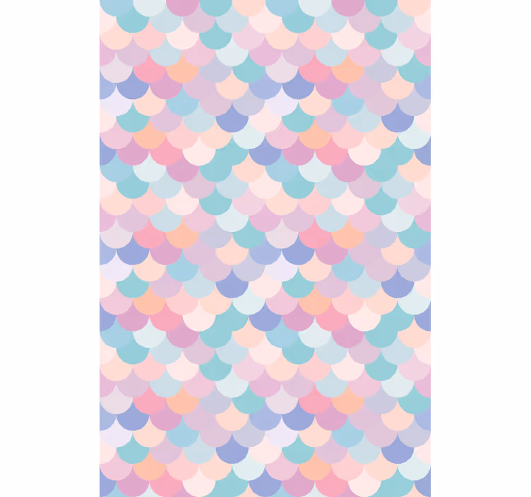 Colorful Scale Patterns pattern roller blind - TenStickers