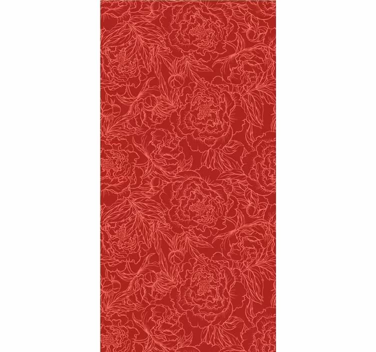 Elegant Floral Compositions floral roller blind - TenStickers
