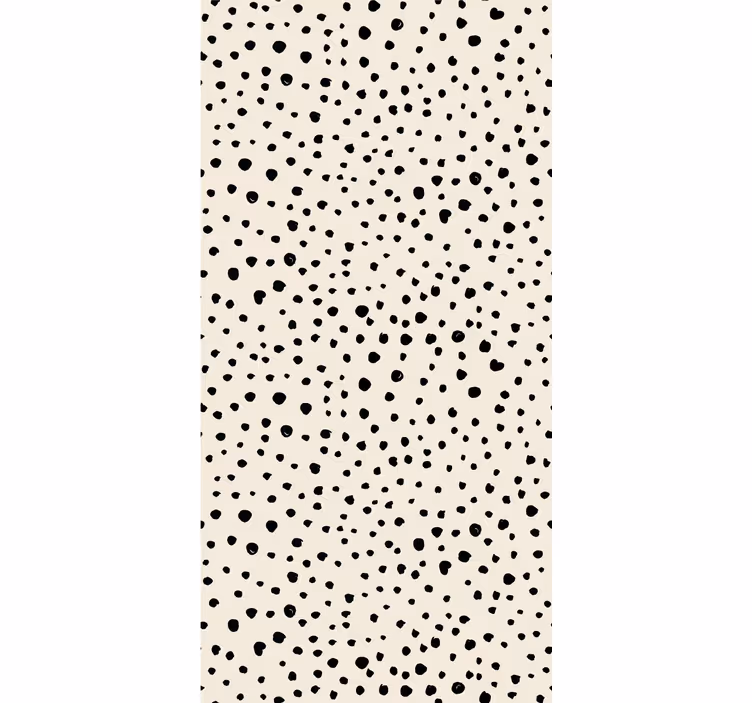Pattern roller blind with spotted design - TenStickers