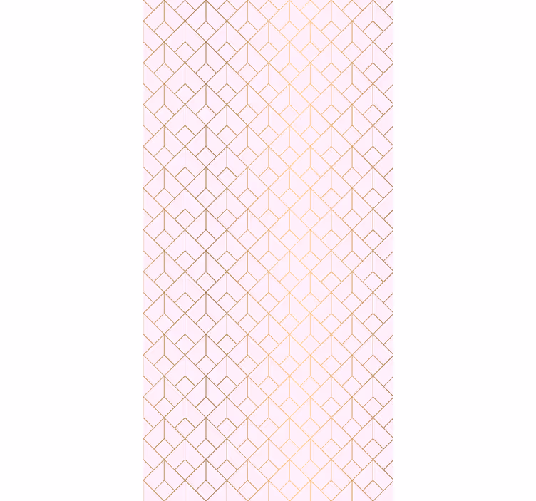 Geometric styled arrangement elegant blind - TenStickers