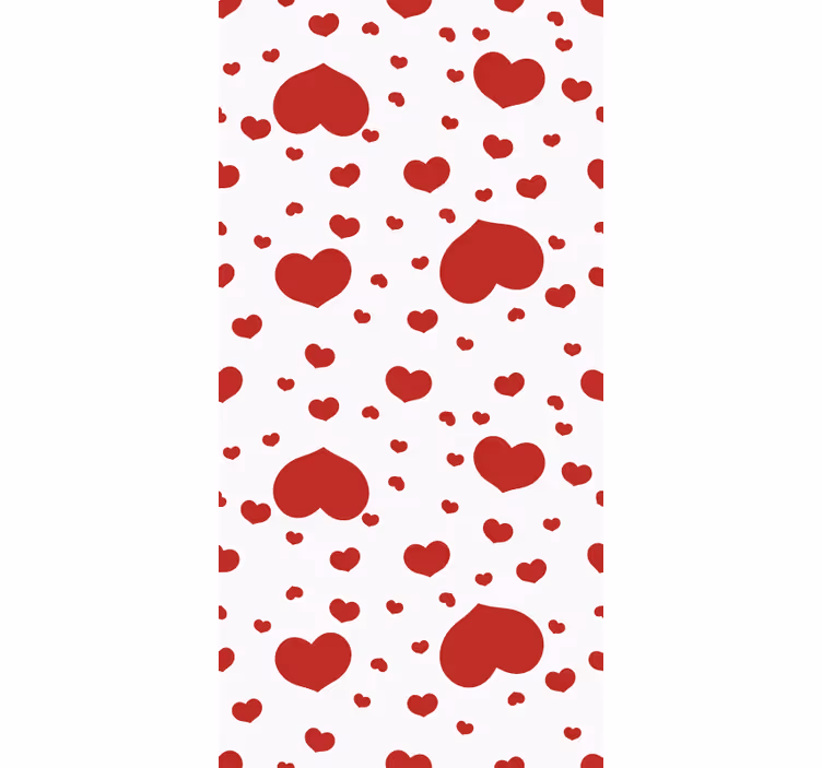 Love blind heart pattern decor - TenStickers