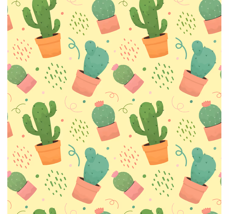 cactus pattern Childrens blind - TenStickers