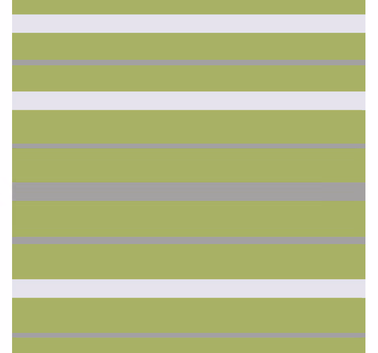 Gray and green stripy pattern Elegant blind - TenStickers