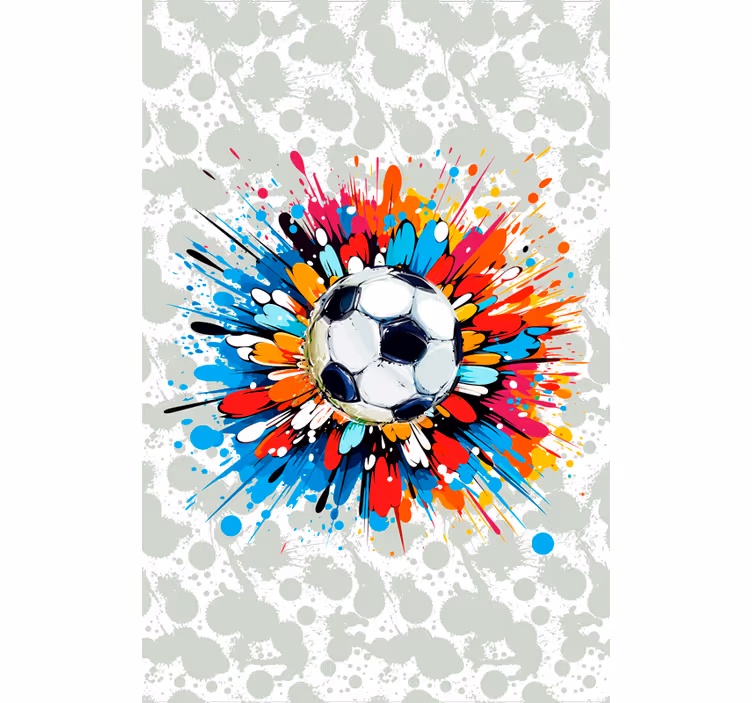 explosion football blind - TenStickers