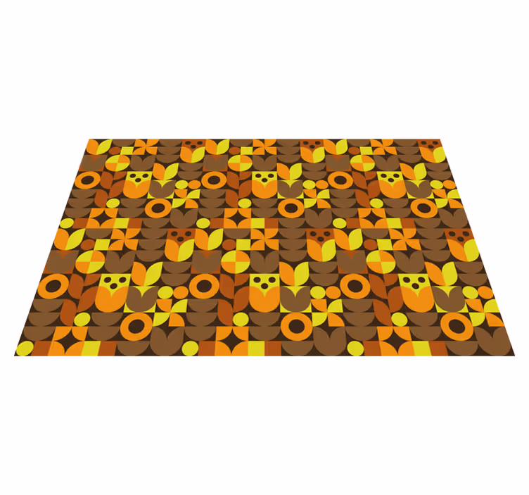 Original placemats colorful geometric designs - TenStickers