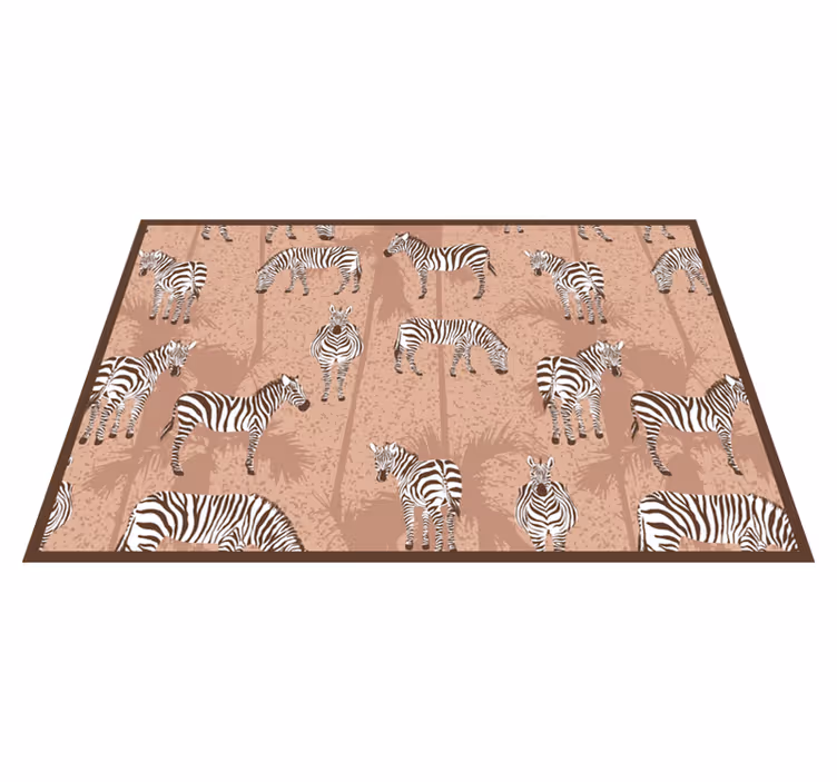 Original placemats zebra print design - TenStickers