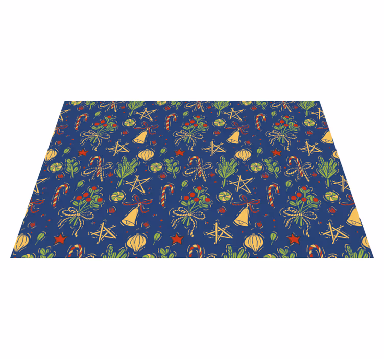 Christmas sweets placemats - TenStickers