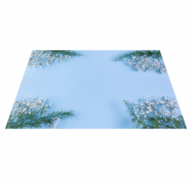 Original placemats floral table decor - TenStickers