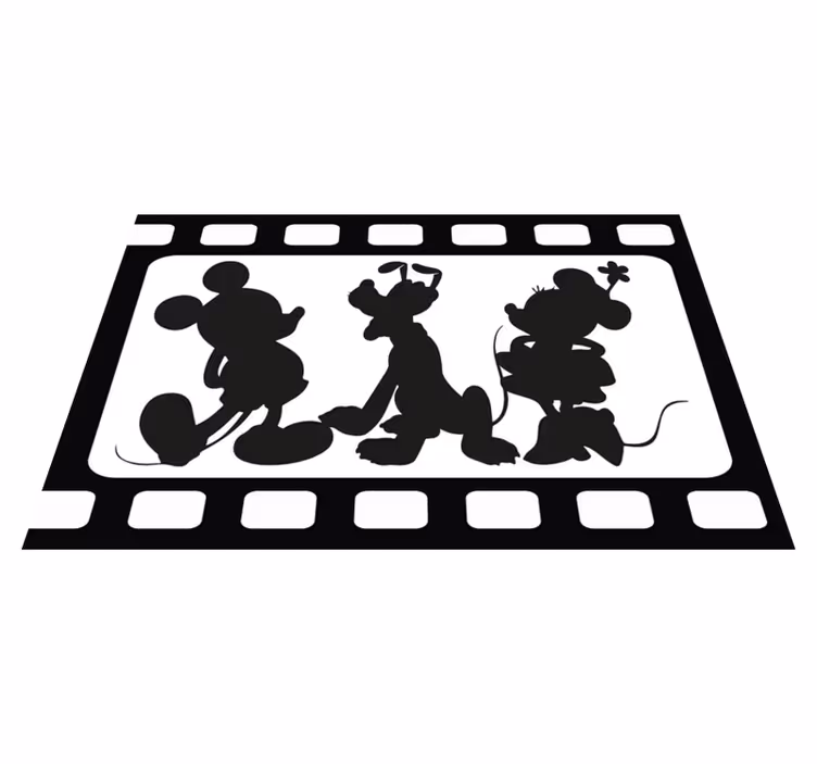 Children placemats with animated character shapes - TenStickers