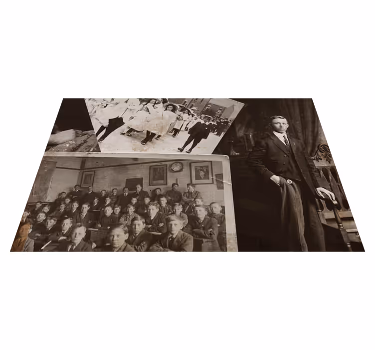 Old pictures original placemats - TenStickers