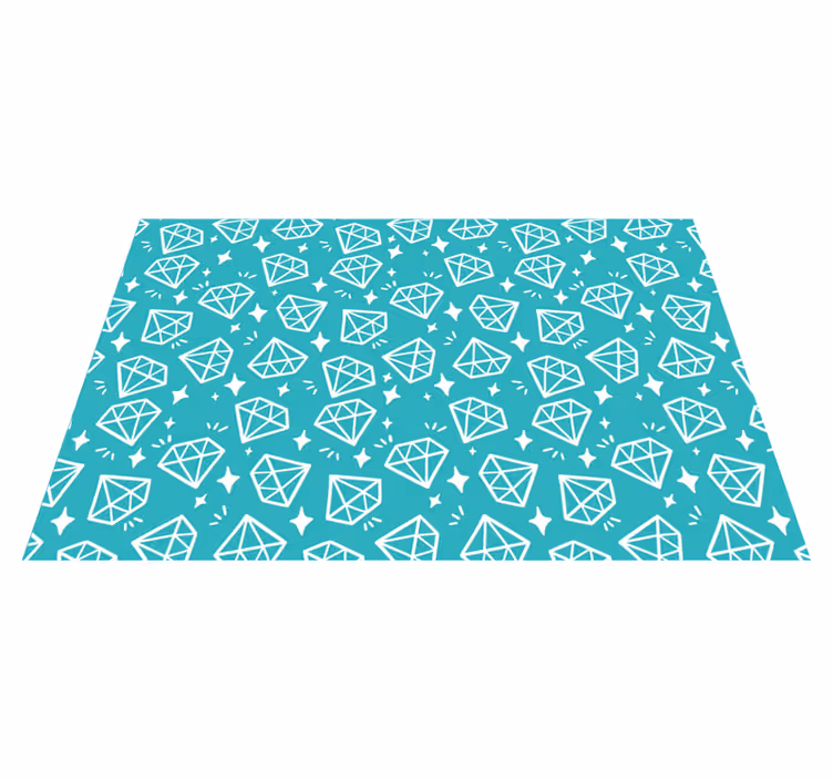 Original placemats with diamond pattern design - TenStickers