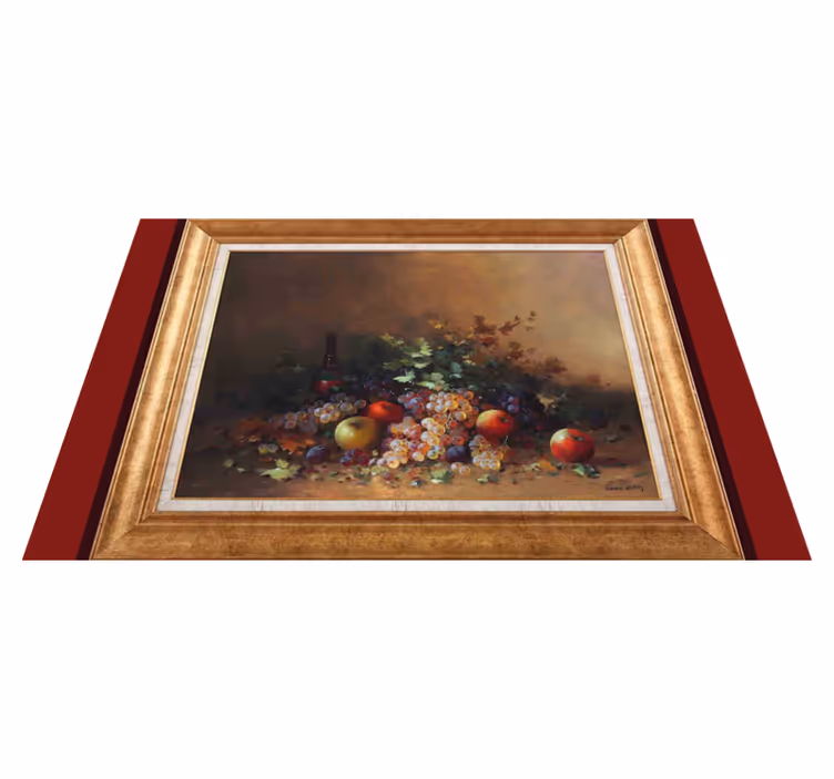 Original placemats fruit arrangement art - TenStickers
