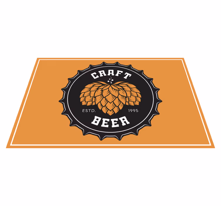 Bottle caps original placemats - TenStickers
