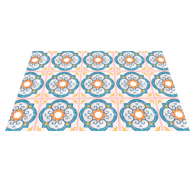 Original placemats in lively botanical design - TenStickers