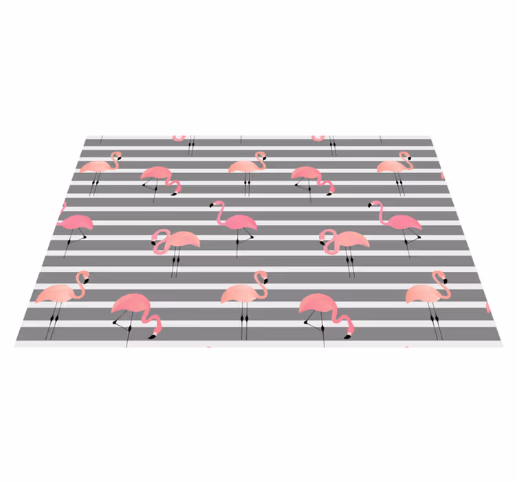 Original placemats flamingo patterned placemats - TenStickers