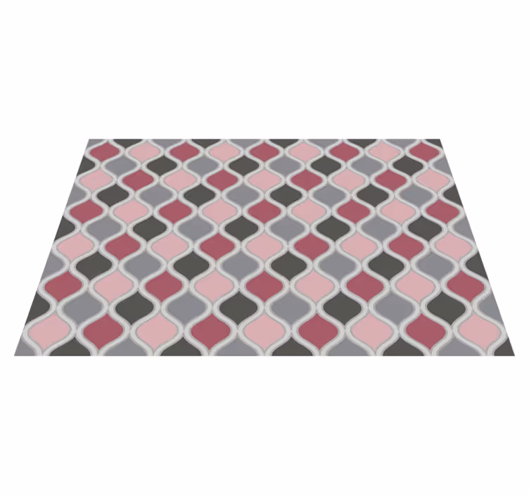 Textured placemats in vibrant patterned design - TenStickers