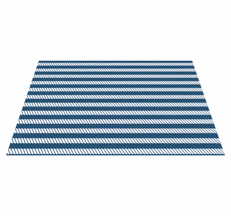 Navy rope elegant placemats - TenStickers