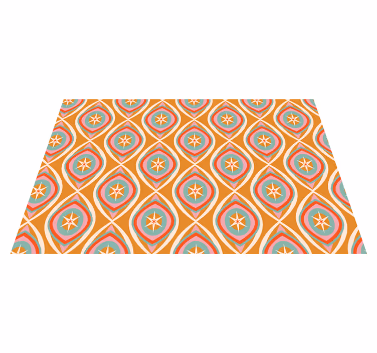 Original placemats colorful star design - TenStickers