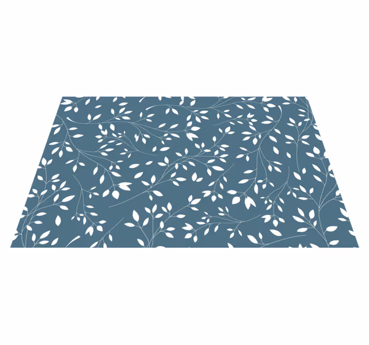 Textured placemats in lush leaf design - TenStickers