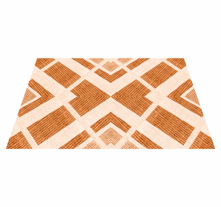 Textured placemats with geometric design - TenStickers