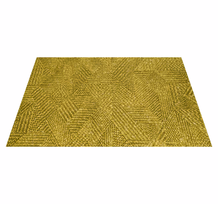 Textured placemats with a textured green surface - TenStickers
