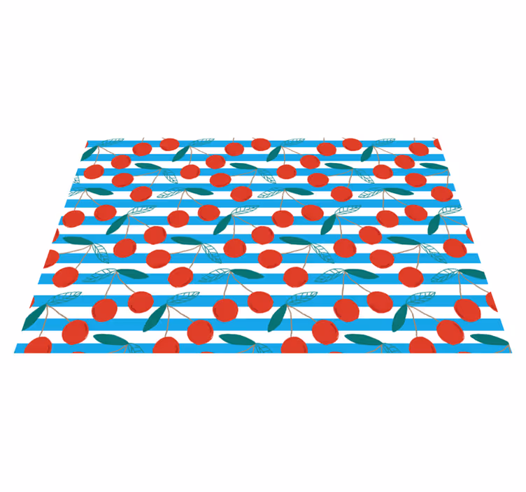 Original placemats cherry patterned surface - TenStickers