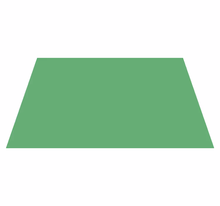 Modern placemats sleek green platter - TenStickers