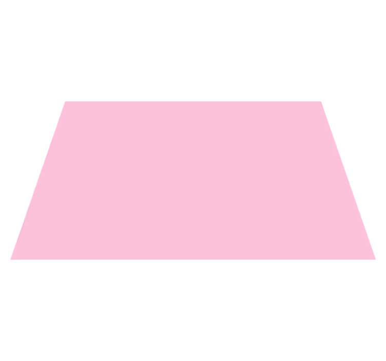 Pink monocolor Vinyl placemats - TenStickers