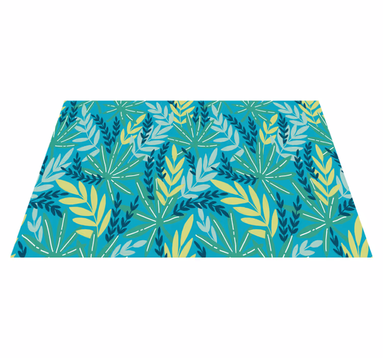 Original placemats leafy botanical design - TenStickers