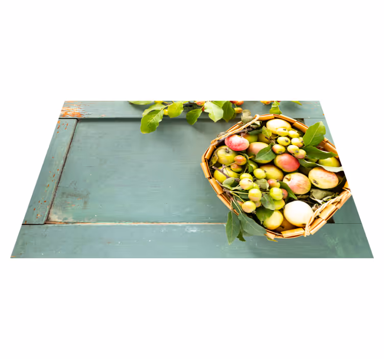 Home placemats fruit basket arrangement - TenStickers