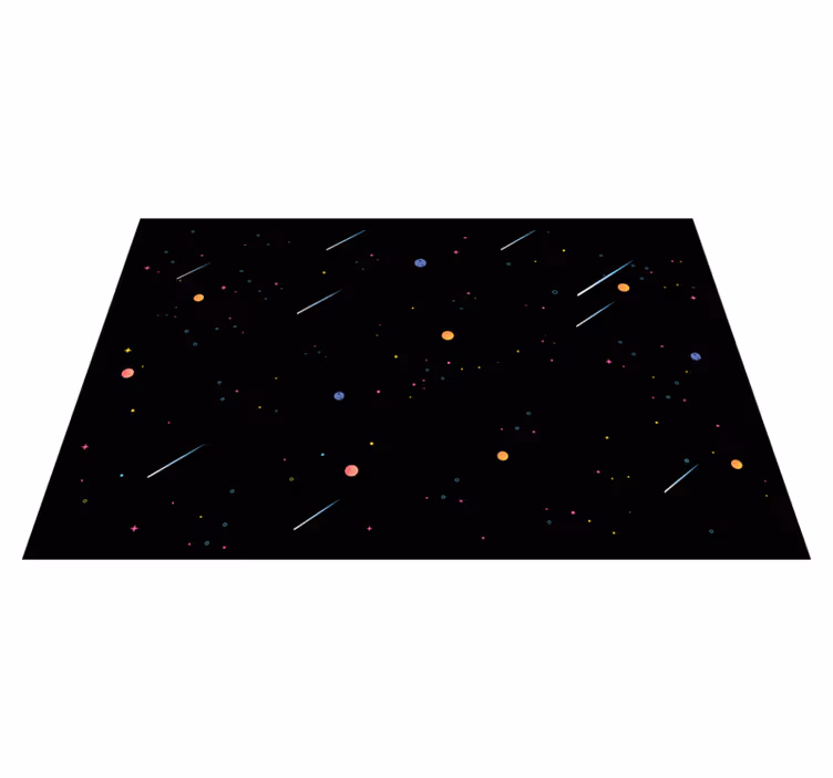 Children placemats space-themed kids meal - TenStickers
