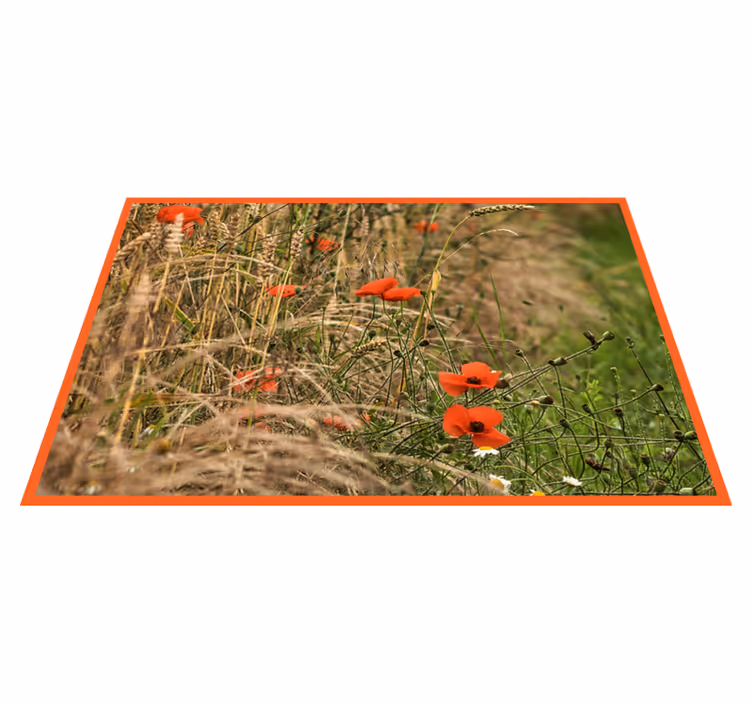 Children placemats funny food arrangement - TenStickers