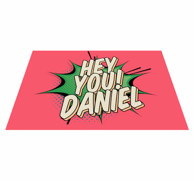 Personalised placemats just for you! - TenStickers