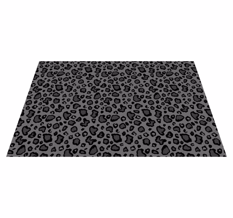 Textured placemats with leopard spot design - TenStickers
