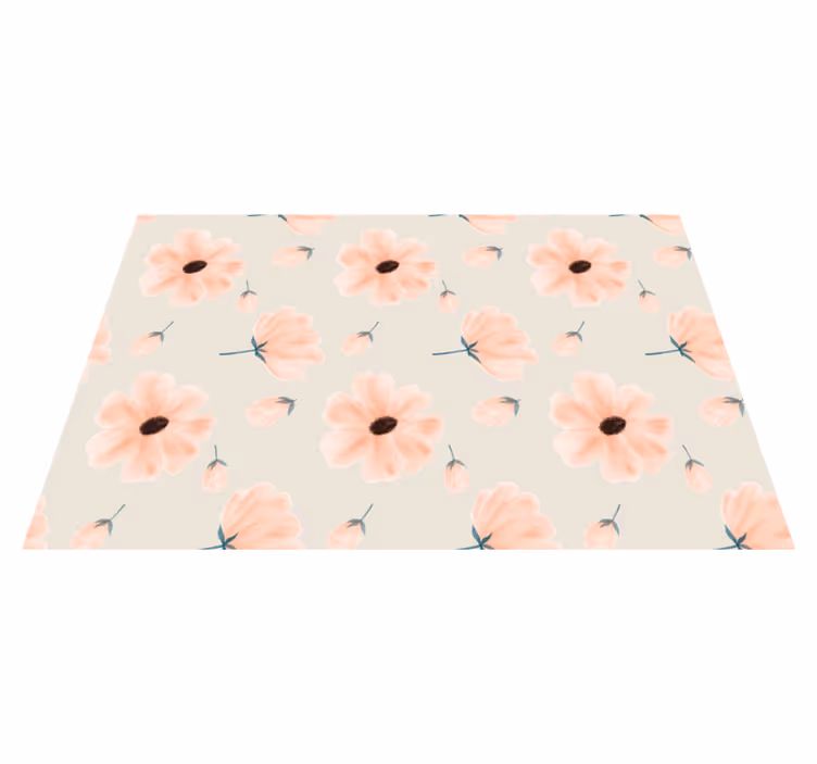 Original placemats floral inspired table setting - TenStickers