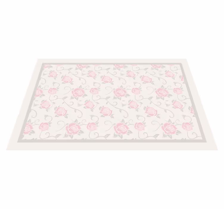 Textured placemats with botanical pattern design - TenStickers