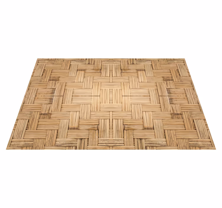 Textured placemats with woven bamboo surface - TenStickers
