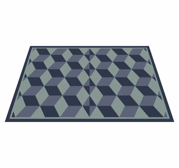 Christmas placemats geometric pattern design - TenStickers