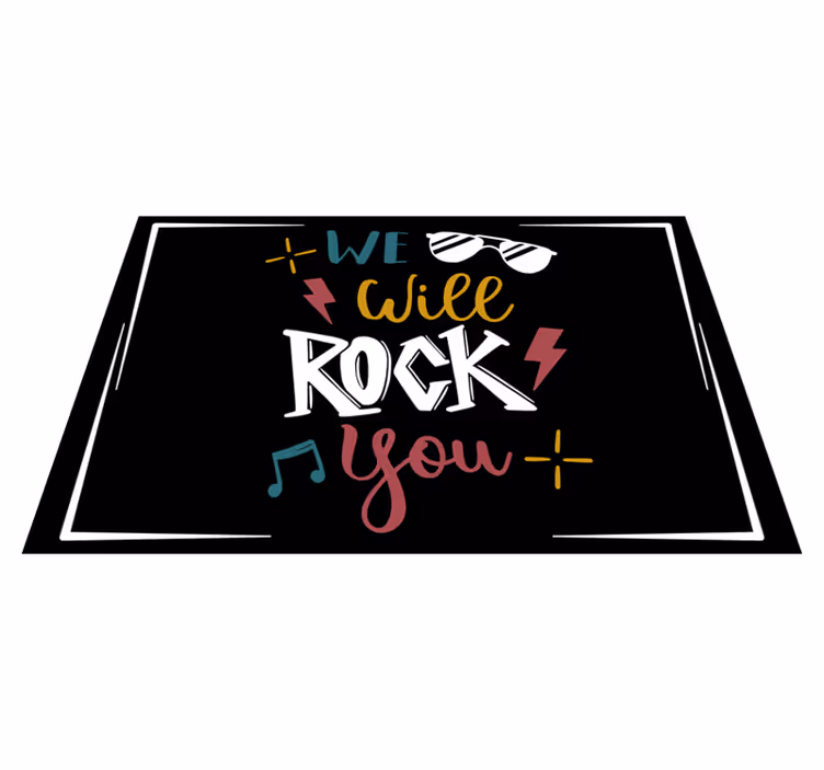 Inspirational quote placemats - TenStickers